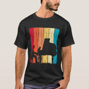 Vintage Stil Piano Pianist Piano Musician T Shirt