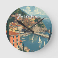 Vintage stil Portofino Genova Italien