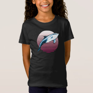 Vintage Stil Retro-delfinin T Shirt