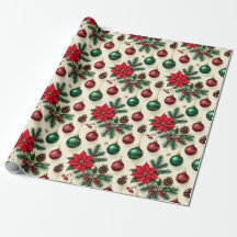 Vintage stil retro semester presentpapper