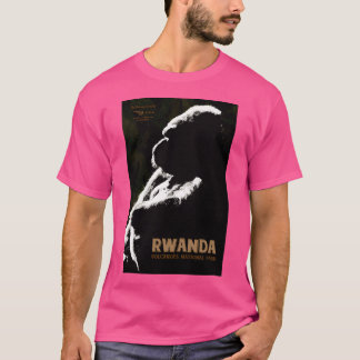 Vintage-Stil Rwanda Travel Poster T Shirt