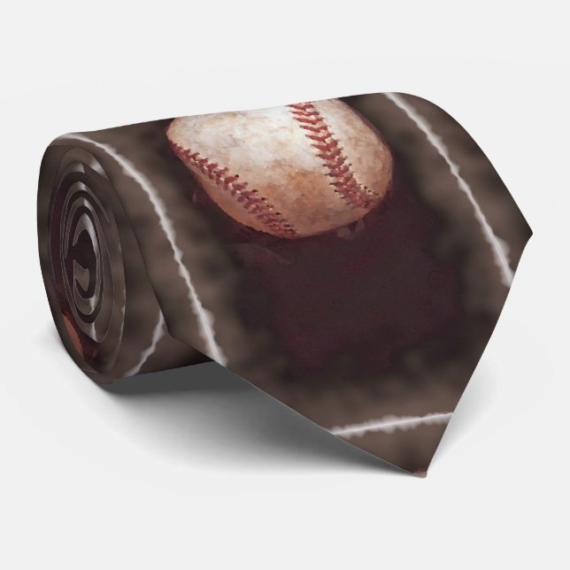 Vintage Stil Sepia Baseball Artwork Slips (Rullad)