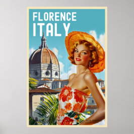 Vintage Stil Sydney Travel Poster