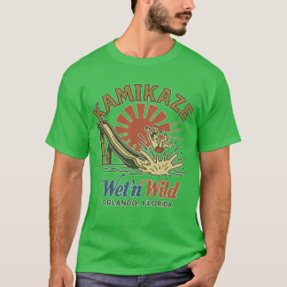 Vintage-stil-vattenparken KAMIKAZE T Shirt