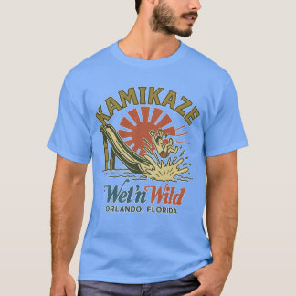 Vintage-stil-vattenparken KAMIKAZE T Shirt