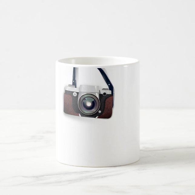 Vintage Stil Vintage-kamera Magisk Mugg (Center)