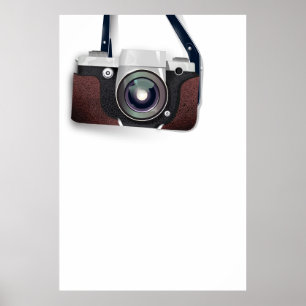 Vintage Stil Vintage-kamera Poster