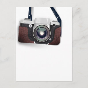 Vintage Stil Vintage-kamera Vykort