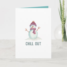 Vintage Stil vinterjul Kort