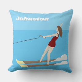 Vintage-stil Waterski Kudde