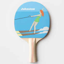 Vintage-stil Waterski Pingisracket