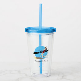 Vintage-stil Waterski Take Away Mugg