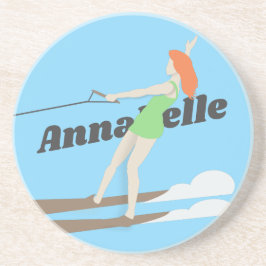 Vintage-stil Waterski Underlägg