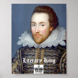 Vintage Stil William Shakespeare Poster