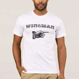 Vintage Stil Wingman Tshirt Tröja