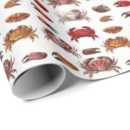 Vintage Stilized Crabs and Crab Klo Presentpapper