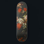 Vintage still Life with Flowers Mini Skateboard Bräda 18,5 Cm<br><div class="desc">Vintage fortfarande Life med blommor av Jacob Campo Weyerman. I bild visas en massa färglösa,  vita och rosa blommor i vas.</div>