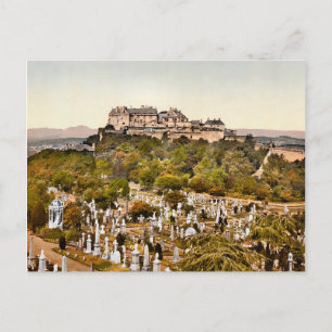 Vintage Stirling Castle Scotland Vykort