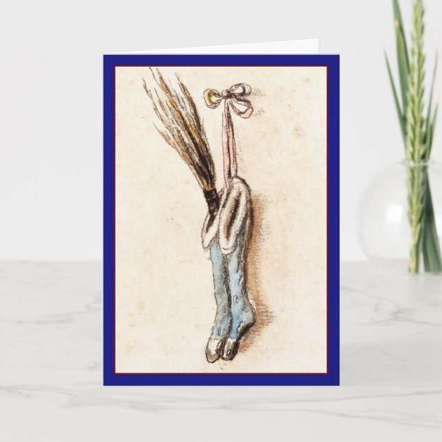 Vintage Stockers - julkort Helgkort (Framsida)