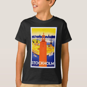 Vintage Stockholms Sverige Tee Shirt