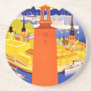 Vintage Stockholms Sverige Underlägg