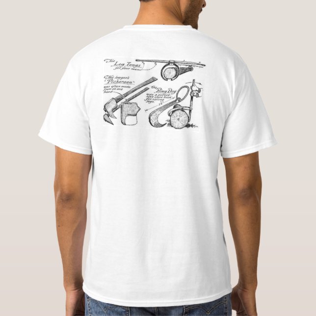"Vintage Stockrullning Expert" T Shirt (Baksida)