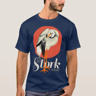 Vintage Stork Squad T Shirt