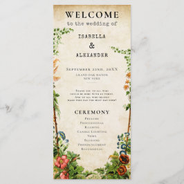 Vintage Storybook Elegant Garden Program