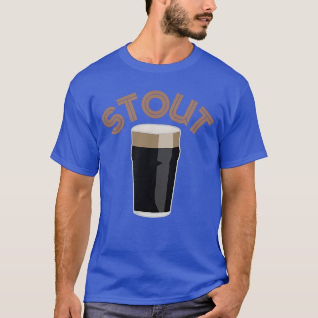 Vintage Stout Beer Festival t-shirt (Framsida)
