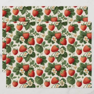 Vintage Strålbärsbok Mönster Papper