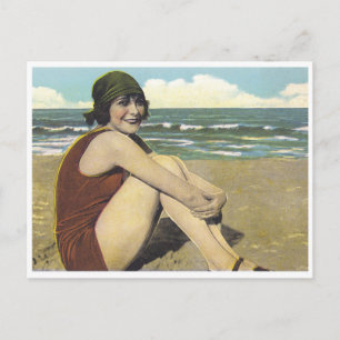 Vintage strand 20-tal vykort