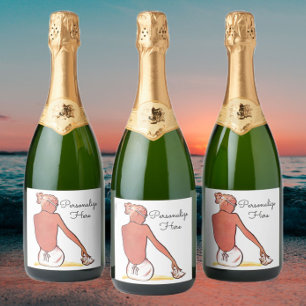 Vintage strandflicka med snigelskal sommar elegant