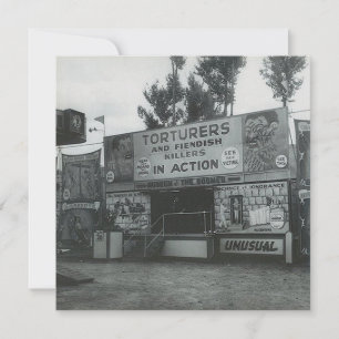 Vintage "Strange Attraktion" - vanligt antecknings