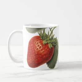 Vintage Strawberry Kaffemugg