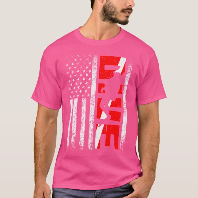 Vintage, stressad Dyka - enhet T Shirt (Framsida)