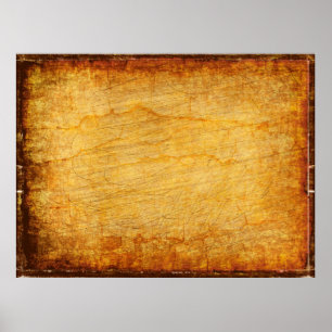 Vintage struktur guld poster