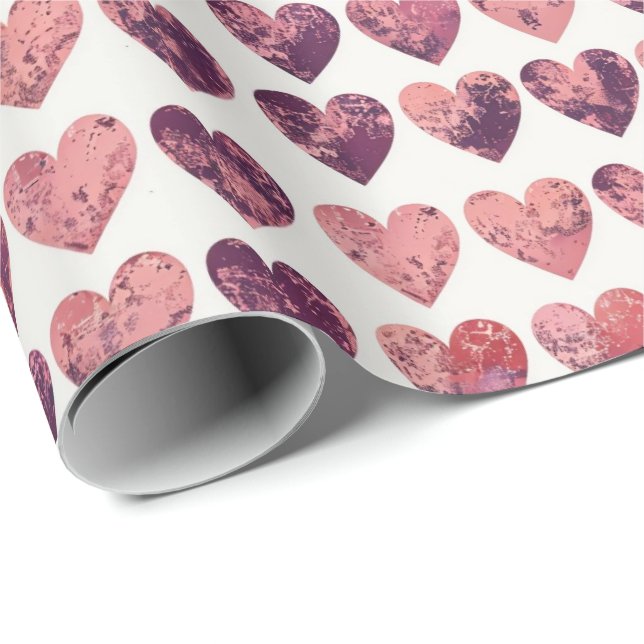 Vintage Strukturerade hörn Gift-figursättning Presentpapper (Rullad Hörn)