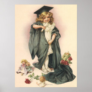 Vintage Studenten, Grattis Studenter! Poster