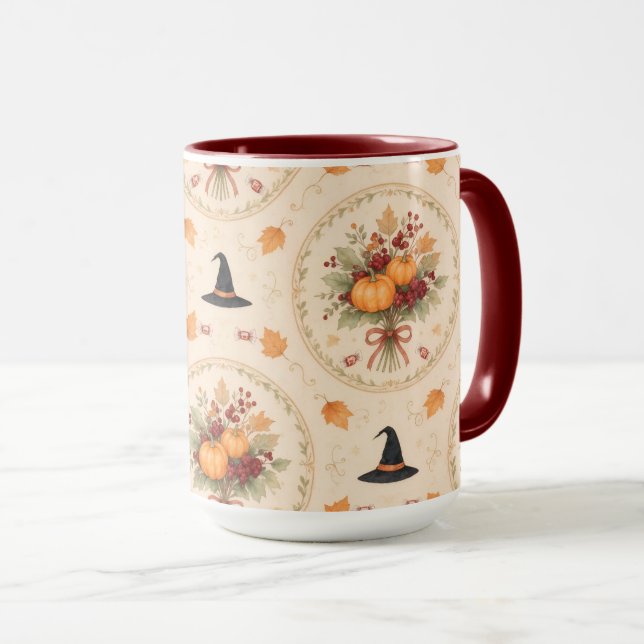 Vintage stugkänsla mugg (Framsida höger)