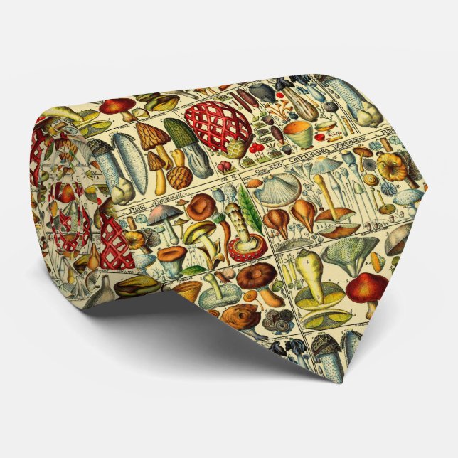 Vintage Styliserade Svamp Champange DIY BG Slips (Rullad)