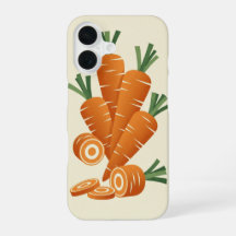 Vintage Stylized Carrots
