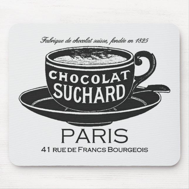 Vintage Suchard Chocolat Ad Musmatta (Framsidan)
