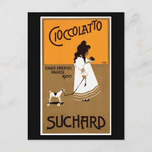 Vintage Suchard Cioccolatto Vykort