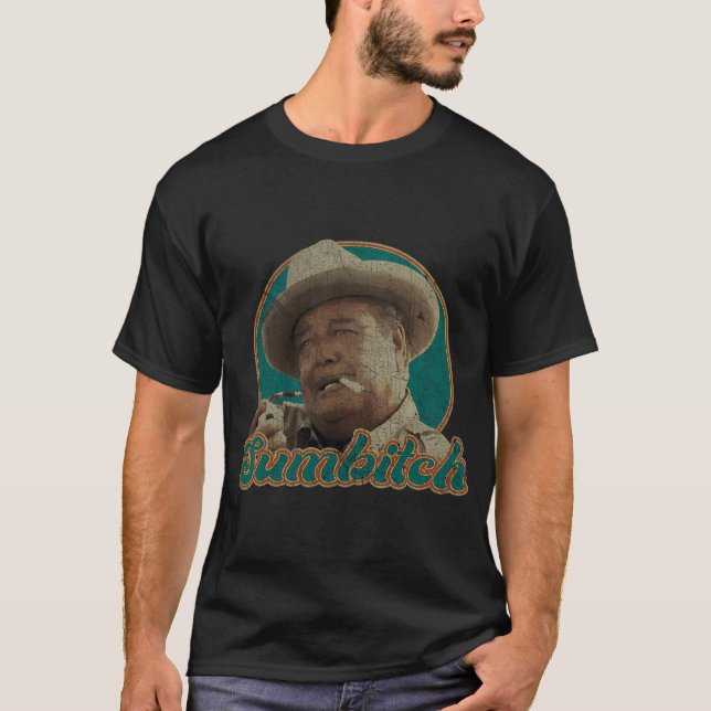 VINTAGE - Sumbitch Rökare T Shirt (Framsida)