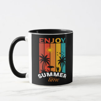 Vintage Summer Floral Mug – Retro Aesthetic Coffee Mugg