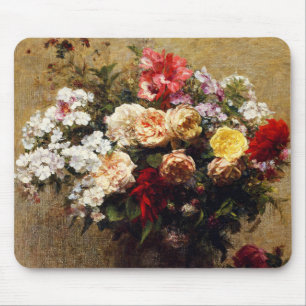 Vintage Summer Flowers av Henri Fantin-Latour Musmatta