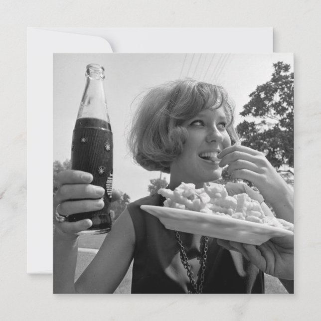 Vintage "Summertime Roligt" - platta anteckningsko (Framsida)