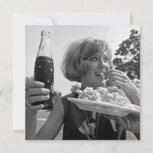 Vintage "Summertime Roligt" - platta anteckningsko