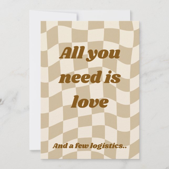 Vintage Sun Bröllopsinbjudan Detaljerad Kort (Framsida)