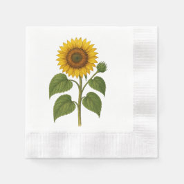 Vintage Sunflower napkins Pappersservett